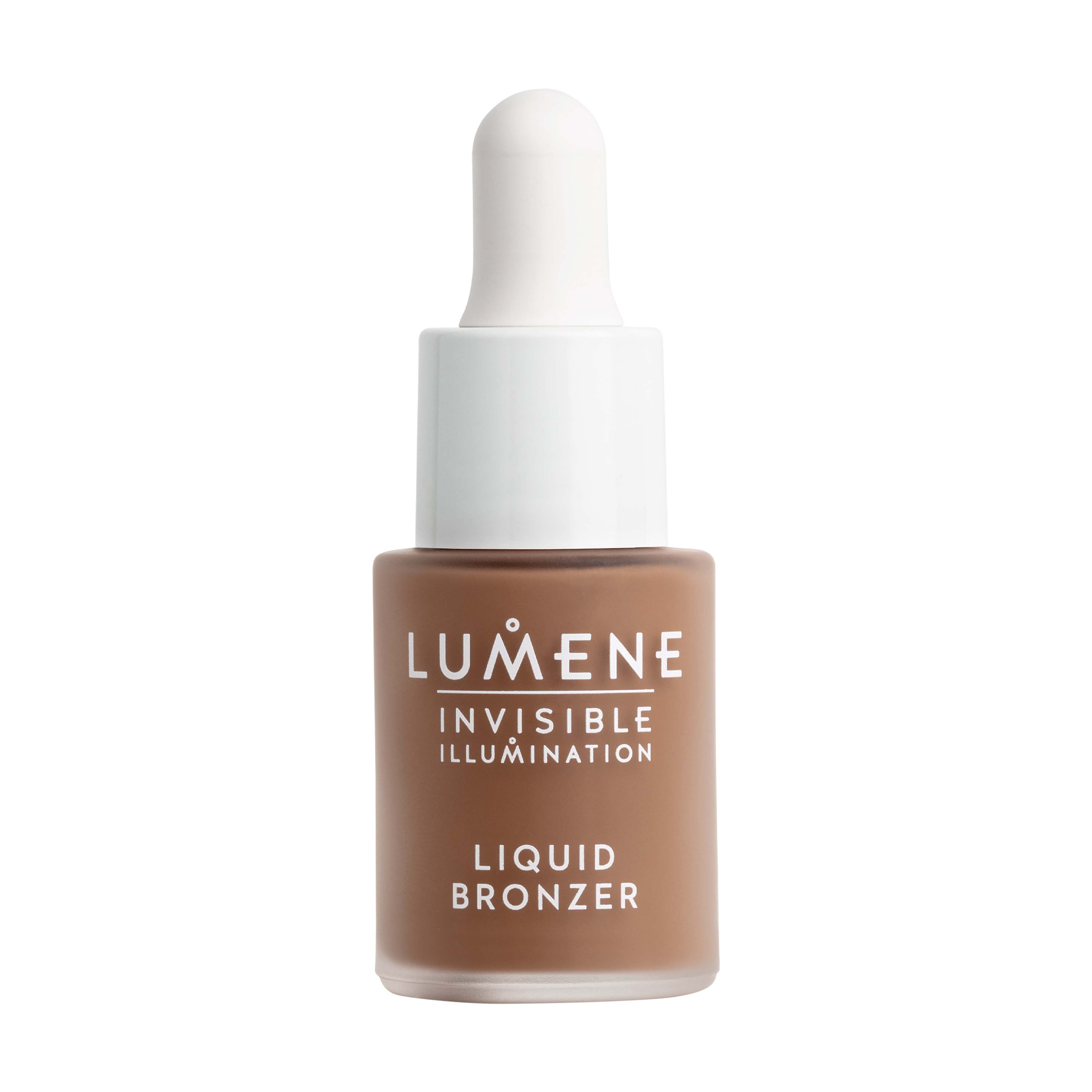 Уцінка! Рідкий бронзер для обличчя Lumene Invisible Illumination Liquid Bronzer, Deep Glow, 15 мл